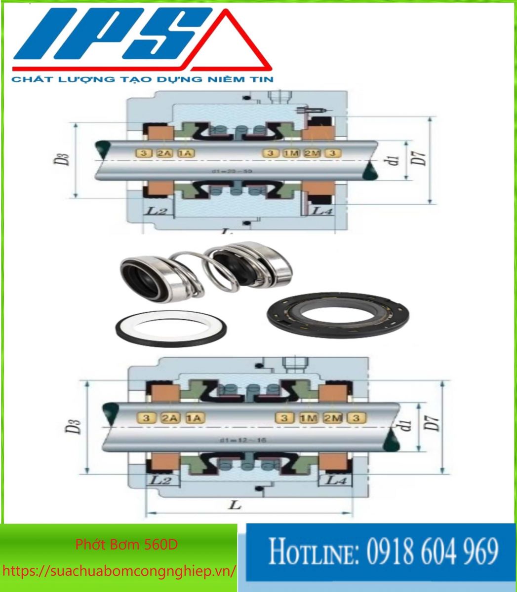 Phớt Bơm 560D-110(5).